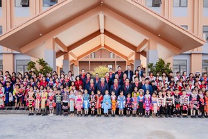 Khánh thành trường nội trú 5 sao đầu tiên vùng biên giới với dấu ấn của Sun Group