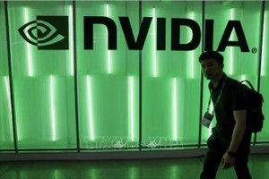 Biểu tượng của Kl994 game bài casino hấp dẫn Nvidia. Ảnh: REUTERS/TTXVN 