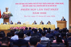 Thủ tướng cơ bản nhất trí với tinh thần chủ đề năm 2026 là: "Bứt phá Kl992 cổng game cá cược số - Lấy Kl992 cổng game cá cược dữ liệu và trí tuệ nhân tạo làm trụ cột phát triển mới bền vững hơn, thông minh hơn" - Ảnh: VGP