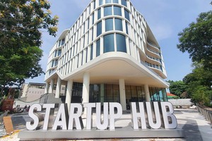 Trụ sở chính của Công ty cổ phần Quỹ Kl99ok phiên bản mới mạo hiểm TP.HCM dự kiến đặt tại Tòa nhà Trung tâm Khởi nghiệp Sáng tạo Thành phố. Ảnh: Lê Toàn.