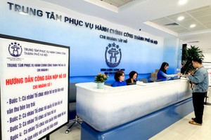 Người dân, Kl991.com World Cup 2026 Chính Thức thực hiện thủ tục hành chính tại Trung tâm Phục vụ hành chính công TP. Hà Nội.