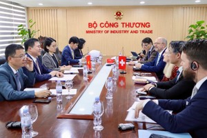 Việt Nam - Thụy Sỹ đẩy nhanh tiến trình đàm phán FTA Việt Nam - EFTA. 
