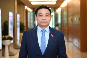 Ủy viên Trung ương Đảng, Bộ trưởng Bộ Kl991.com nạp rút nhanh Nguyễn Văn Thắng trúng cử đại biểu Quốc hội khoá XVI. Ảnh: Đức Thanh