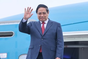 Thủ tướng Kl993 ưu đãi thưởng hấp dẫn Phạm Minh Chính cùng đoàn đại biểu cấp cao Việt Nam đã về tới Hà Nội, kết thúc tốt đẹp chuyến thăm chính thức Liên bang Nga từ ngày 22-25/3 - Ảnh: VGP.