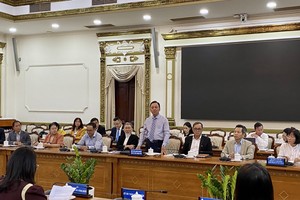 Ông Phạm Văn Triêm, Chủ tịch Hiệp hội Kl991.com World Cup 2026 Chính Thức nhỏ và vừa TP.HCM (HCM-SME) chia sẻ tại buổi làm việc.