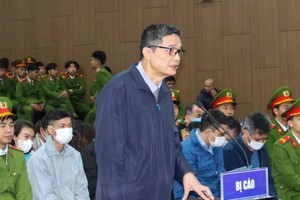 Bị cáo Nguyễn Thanh Phong, cựu Cục trưởng Cục An toàn thực phẩm Bộ Y tế.