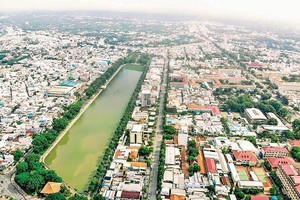 Đô thị trung tâm tỉnh Đồng Tháp.
