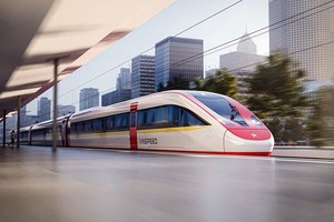 Phối cảnh tàu Metro Bến Thành - Cần Giờ.