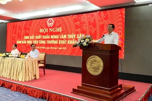 Phó Thủ tướng Kl993 ưu đãi thưởng hấp dẫn Hồ Quốc Dũng phát biểu tại Hội nghị thúc đẩy xuất khẩu nông lâm thủy sản đảm bảo mục tiêu tăng trưởng xuất khẩu năm 2026.