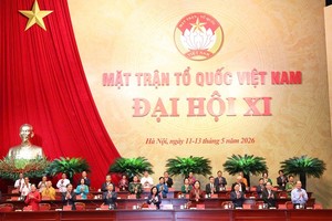 Khai mạc phiên làm việc đầu tiên Đại hội Mặt trận Tổ quốc Việt Nam lần thứ XI 