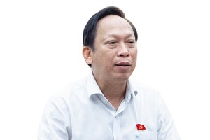 Đại biểu Quốc hội Nguyễn Đình Xuân, Phó giám đốc Sở Nông nghiệp và Môi trường tỉnh Tây Ninh