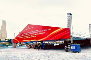 Lãnh đạo TP. Hải Phòng kiểm tra công tác chuẩn bị lễ khởi công, khánh thành các dự án 
