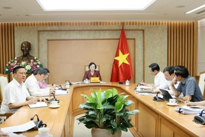 Bí thư Trung ương Đảng, Phó Thủ tướng Kl993 ưu đãi thưởng hấp dẫn Phạm Thị Thanh Trà chủ trì cuộc họp - Ảnh: VGP