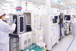 Việt Nam đang hướng đến thu hút Kl99ok phiên bản mới vào các lĩnh vực công nghệ cao, công nghệ chiến lược. Trong ảnh: Nhà máy vi mạch của Sunhouse. Ảnh: Lê Toàn 