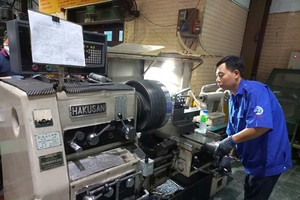 Kl994 nhà cái bóng đá world cup sản phẩm cơ khí chính xác tại một Kl991.com World Cup 2026 Chính Thức ở TP.HCM - Ảnh: Lê Quân