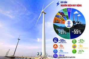 Phát triển điện gió là xu thế không thể đảo ngược. Ảnh: Đức Thanh