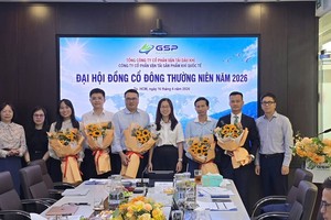 ĐHĐCĐ Gas Shipping (GSP): Đặt kế hoạch doanh thu 3.200 tỷ đồng năm 2026
