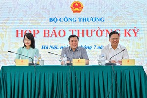 Họp báo thường kỳ quý II/2026 Bộ Công thương, chiều 7/7.