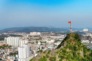 Một góc đô thị tỉnh Quảng Ninh hiện nay. Ảnh: Hùng Sơn
