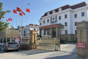 Trụ sở cơ quan 99Kl99 trực tiếp đá gà trên địa bàn tỉnh Quảng Ninh. Ảnh: Quỳnh Nga