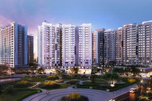 An Gia vừa ra mắt tòa tháp Mekong tại dự án Westgate (Phối cảnh: An Gia) 