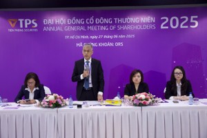ĐHCĐ 99Kl99 link đăng nhập Tiên Phong (TPS): Tăng vốn điều lệ thêm 3.500 tỷ đồng