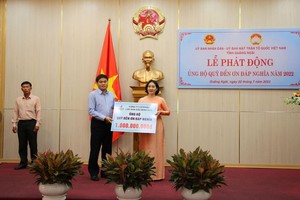 BSR ủng hộ 1 tỷ đồng để thực hiện công tác đền ơn đáp nghĩa tại Quảng Ngãi