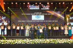 VINACONEX được vinh danh trong TOP 50 Kl991.com World Cup 2026 Chính Thức xuất sắc nhất Việt Nam