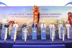 Kl994 game bài casino hấp dẫn CEO khởi công Novotel Cam Ranh Resort