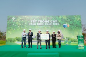 SJ Group trồng mới 10.000 cây xanh tại Nam An Khánh