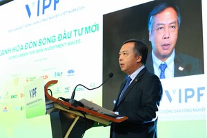 Ông Lê Trọng Minh, Tổng biên tập Báo Kl99ok phiên bản mới (Ảnh: Lê Toàn)