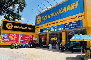 Doanh thu Điện máy Xanh (DMX) tăng trưởng 35,2% trong 2 tháng đầu năm