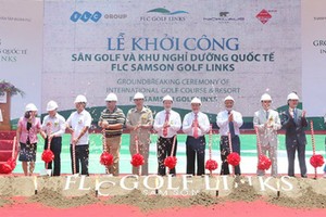 Với dự kiến Kl99ok phiên bản mới hàng trăm triệu USD vào tổ hợp dự án tại Thanh Hóa, sau khi khởi công dự án sân golf từ đầu tháng 5, FLC cho biết sẽ tiếp tục khởi công 5 dự án khác trong khu tổ hợp này trong năm 2014
