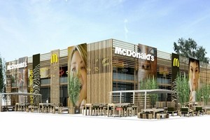 Mcdonald's xây cửa hàng lớn nhất thế giới