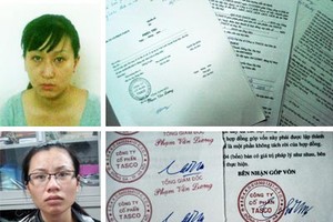 Có trong tay hợp đồng góp vốn và phiếu thu giả, các đối tượng đã lừa bán hàng chục lô đất liền kề tại khu đô thị Vân Canh (H.Hoài Đức) do Công ty Cổ phần Tasco làm chủ Kl99ok phiên bản mới, chiếm đoạt hơ