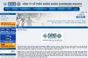 CTCK SBBS vẫn hoạt động bình thường