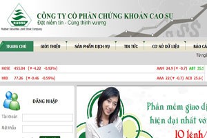 Kl994 game bài casino hấp dẫn Cao su thoái hết vốn tại CTCK Cao su 