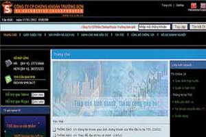 Thêm TSS bị đình chỉ hoạt động 