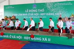 Nhà Trang Chủ KL99Com Số 1 Link Đăng Ký KL999 Đặng Xá II sẽ được bàn giao dịp Tết Giáp Ngọ 2014