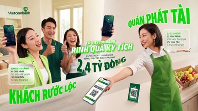 Vietcombank (VCB) đồng hành hộ Kl992 VIP Trang Chủ 2026 với ưu đãi lên đến 2,4 tỷ đồng