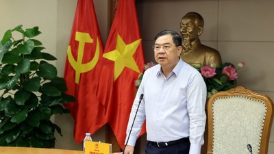 Phó Thủ tướng Thường trực Phạm Gia Túc chủ trì cuộc họp. Ảnh: VGP