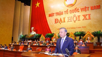 Tổng Bí thư, Chủ tịch nước Tô Lâm phát biểu chỉ đạo Đại hội.