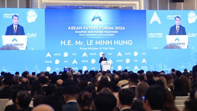 Toàn cảnh phiên khai mạc Diễn đàn Tương lai ASEAN lần thứ 3 tại Hà Nội 
