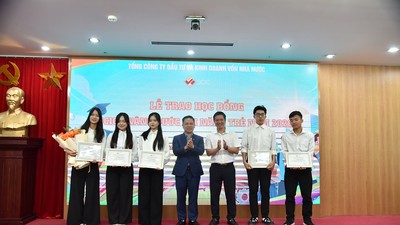 SCIC trao Học bổng nâng bước tài năng trẻ năm 2026