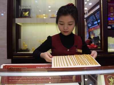 Giá vàng hôm nay ngày 5/3: Giá vàng tăng 100.000 đồng/lượng