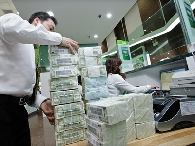 Năm 2013, Vietcombank đạt 5.744 tỷ đồng Kl99 nổ hũ