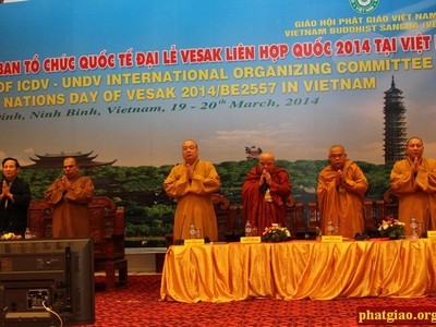 Từ ngày 7 - 11/5, Đại lễ Vesak 2014 tổ chức tại chùa Bái Đính