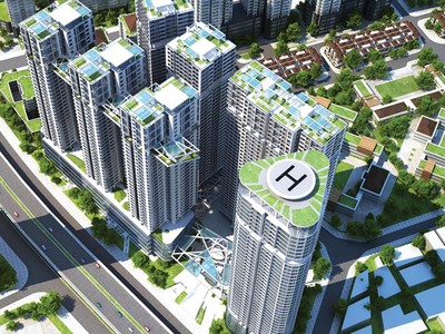 Phối cảnh tổng thể Dự án 
Kim Văn - Kim Lũ