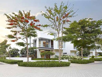 Khu biệt thự Eden xây theo mô hình nghỉ dưỡng