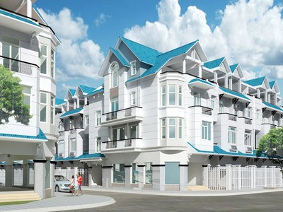 Phối cảnh Dự án khu dân cư Khang An - Phú Hữu, quận 9, TP. Hồ Chí Minh. Ảnh: khangan.com